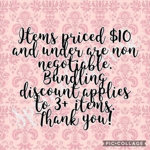 Items $10 and under